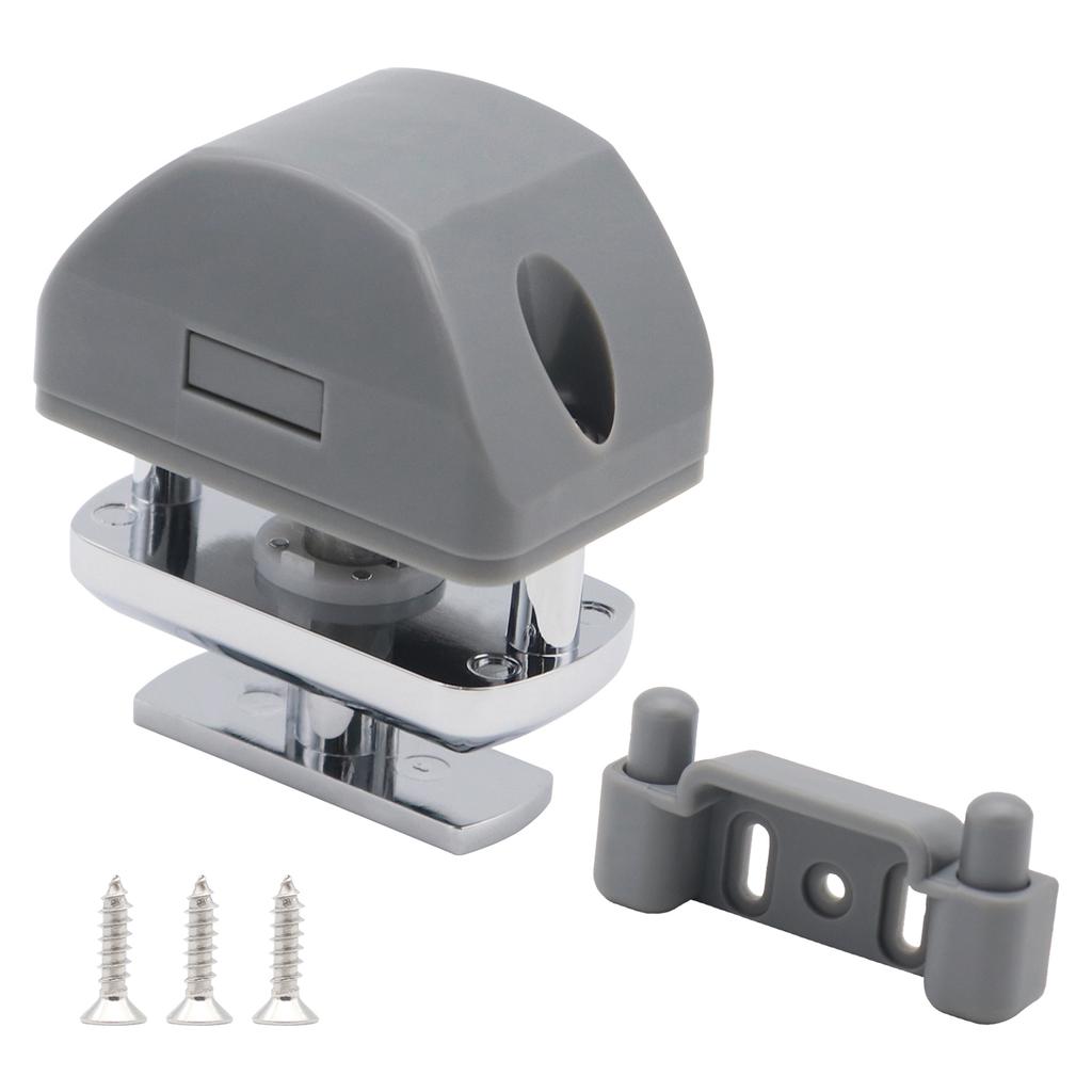 Keyless Cupboard Locks Camper Car Push Lock Caravan Boat Motor Home Cabinet Drawer Lock for RV Yachts Motorhome Camper Caravan