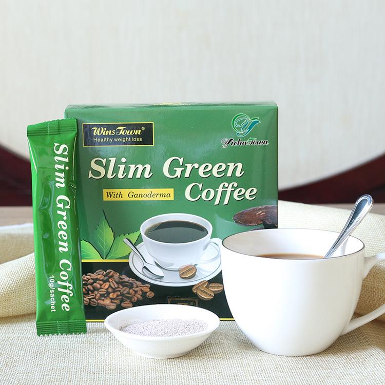 Slim Coffee Weight Loss Coffee, Green Coffee Bean Extract, Metabolism Booster, Appetite Suppressant, 30-Day Supply, Wansongtang