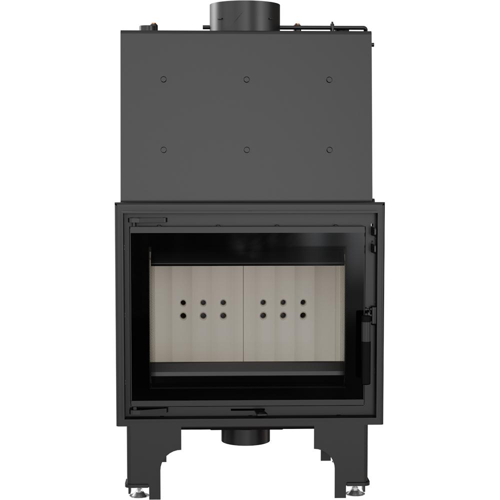 Water Heating Fireplace KRATKI AQUARIO M 12 kW Ø 180 Double Glass