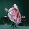 2023 Miku 15th Anniversary Cosplay Costume Pink Cute Lolita Princess Dress Suit Vocaloid Miku Uniform Christmas Carnival Clothes