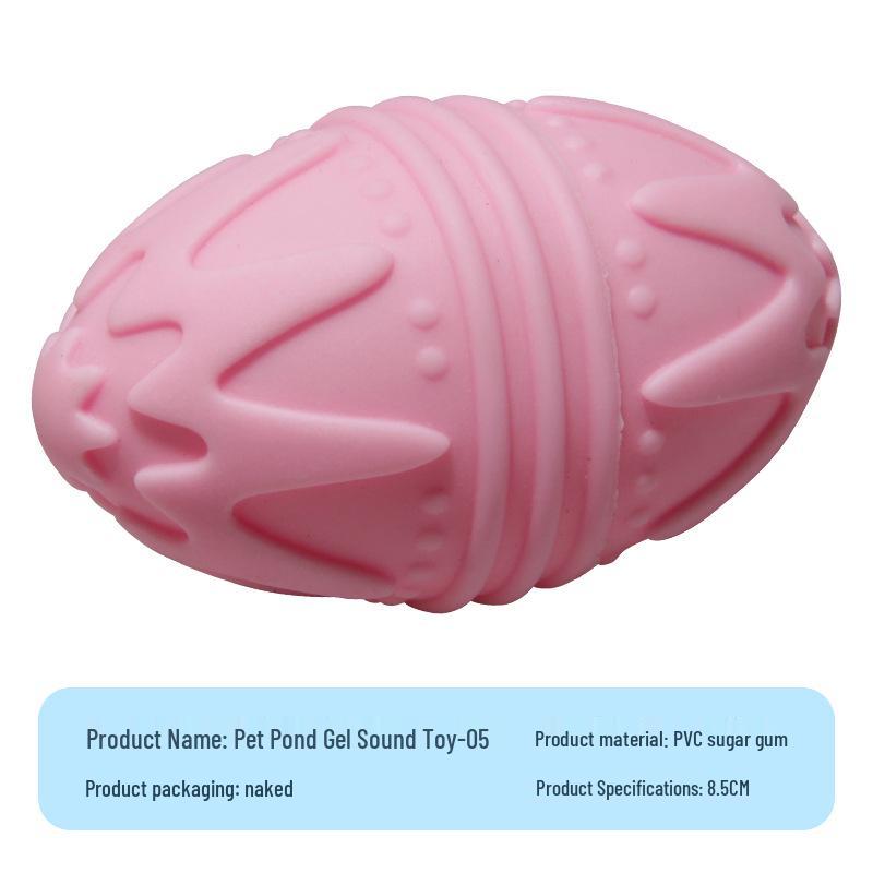 Vinyl Simulation Toy Ball for Small and Medium Dogs - Sounding Pet Ball