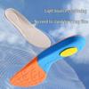 Men’s Breathable Cotton Running Insoles - Lightweight, Sweat-Absorbing, Shock-Absorbing, Elastic Comfort for Long-Lasting Stand Durability.