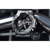 G-SHOCK GM Series Metal Evolution Silver Ring Small Cannon Waterproof Shock Resistant Anti-Magnetic Quartz Movement Resin Strap Men Watches GM-110-1A