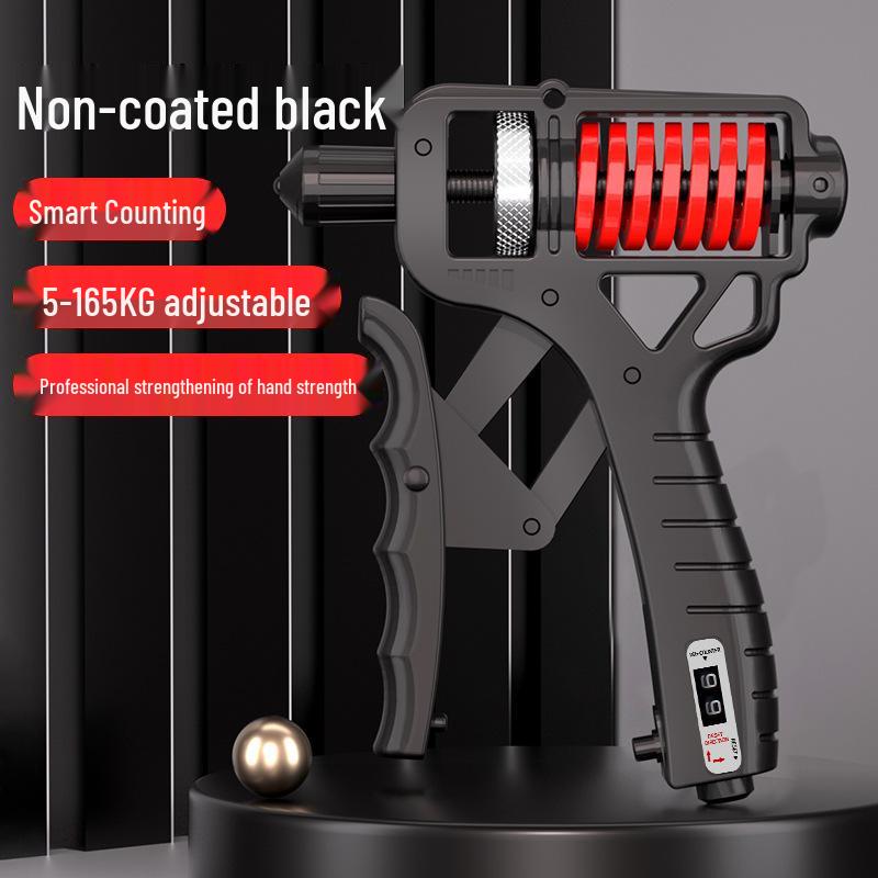 Adjustable Carbon Steel Grip Strengthener with Electronic Counter for Wrist and Arm Muscle Training