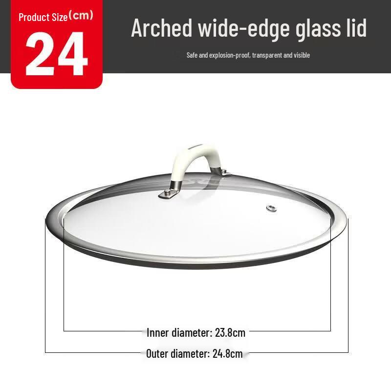Universal Tempered Glass Pot Lid