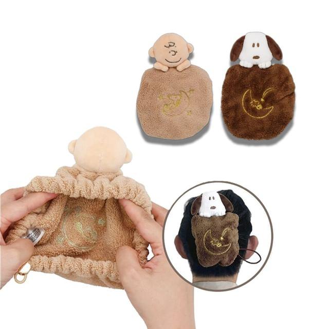 SHOBIDO - PEANUTS SNOOPY Hair Drying Wrap SNOOPY - Approx