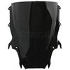Motorcycle Double Bubble Windshield Windscreen Screen For 2009 2010 2011 2012 2013 Triumph Daytona 675 675R Black Iridium Clear