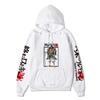Record of Ragnarok Lu Bu Vollfarbiger Anime Hoodie Japanischer Drachen-Ärmeldruck Lässiger Pullover mit langen Ärmeln Sweatshirt