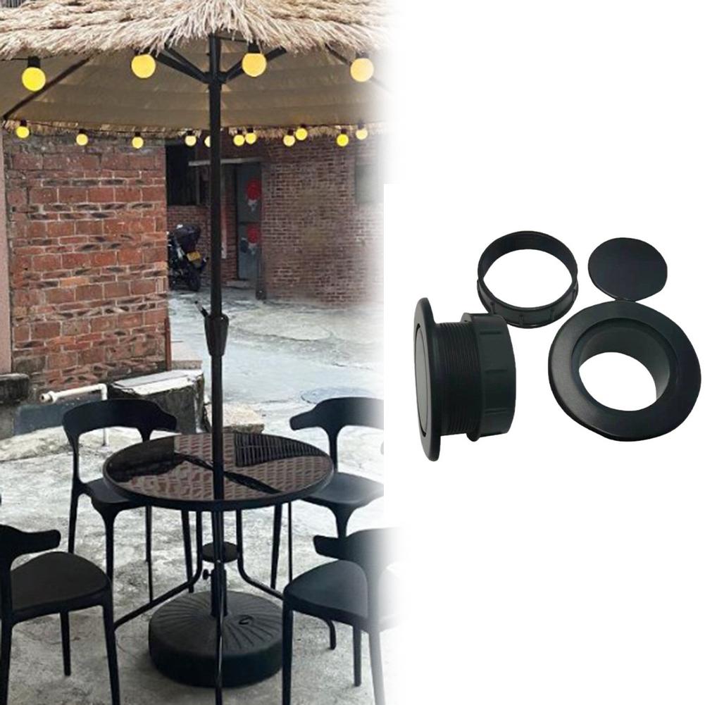 12 Piece Umbrella Hole Cover Set for Patio Use Fits 1 65 Inch Umbrella Poles Suitable for All For Outdoor Tables