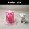 3D Dog Molds Epoxy Resin Molds Castings Molds Lovely Animal Silicone Molds Ornament Plasters Molds for Craft Making