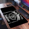 Mode print J-Jack D-Daniels Muismat Vierkant Kantoor Gaming Bureau Mat Waterdicht Antislip Rubber Decoratief
