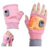 USB Heated Gloves with Battery Long Lasting Men Women Rechargeable Winter Wear 3-Adjustable Setting Office Outdoor Driving Use