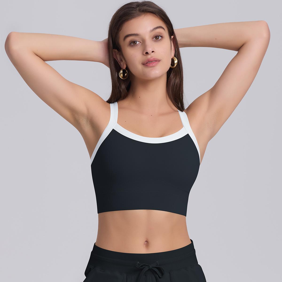 Подходящие по цвету обтягивающие свободные спортивные трусы Push-up для бега — фото 15