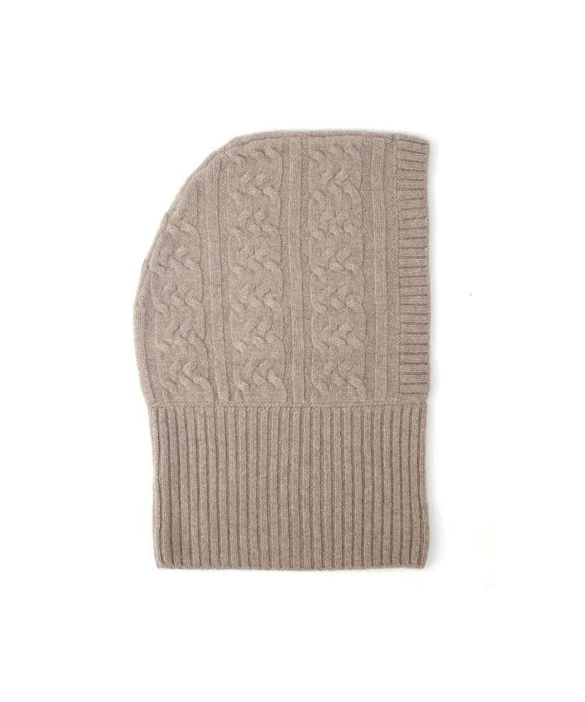 Nibada 8003 100% Cashmere Unisex Balaclava Brown