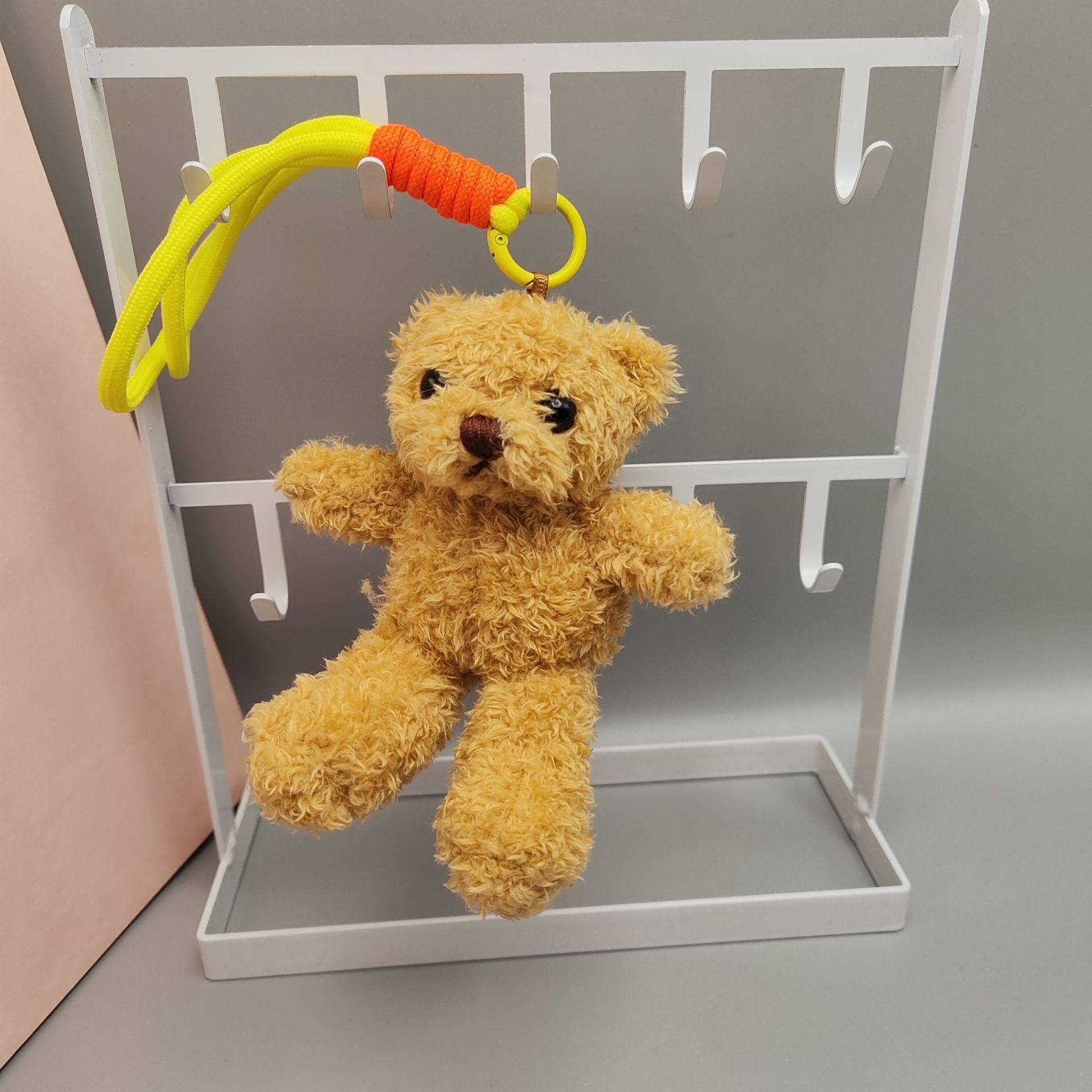

Clothing Teddy Bear Doll Plush Toy Bear Pendant Doll Company Event Gifts 12cm 4 inches