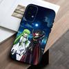 Japanese Anime C-Code G-Geass  Phone Case For Samsung Galaxy A73,A72,A71,A70,A53,A52,A51,Soft Silicone Black Cover