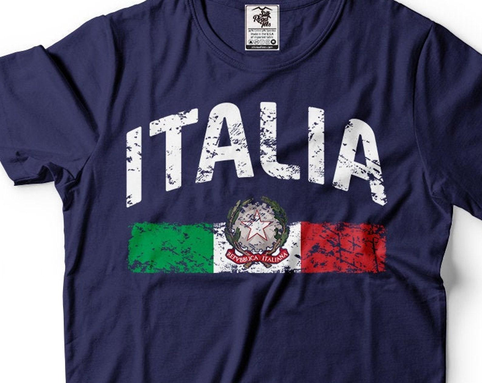 Italia T-Shirt: Italian Flag Unisex Tee 3XL