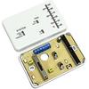 RV Thermostat, RV Analog Thermostat Replacement for Dometic (Cool Only/Furnace) 3106995.032, 12 VDC (White)