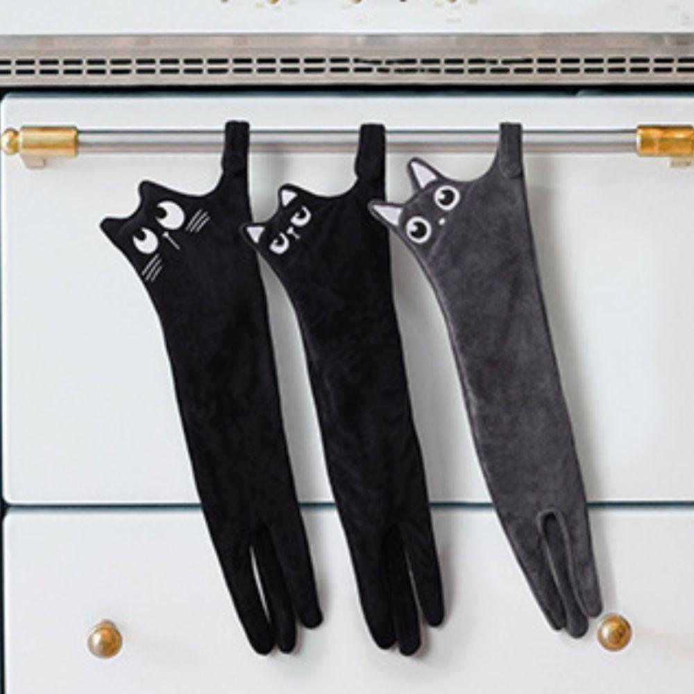 Soft Kitchen Towel Absorbent Kitchen Rag Cute Cleaning Cloth Restroom