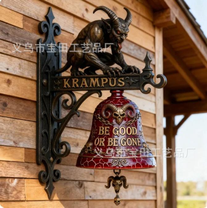 Krampus Door Knocker Decorative Orangutan Door Knocker Pendant