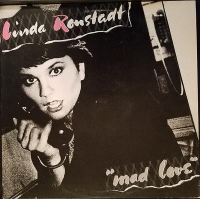 LP Record LINDA RONSTADT - Mad Love 5E510 ASYLUM 1980 US Rock Used