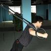Gymnastic Gym Rings Adjustable Fitness Muscle Strength Training Straps Hoop