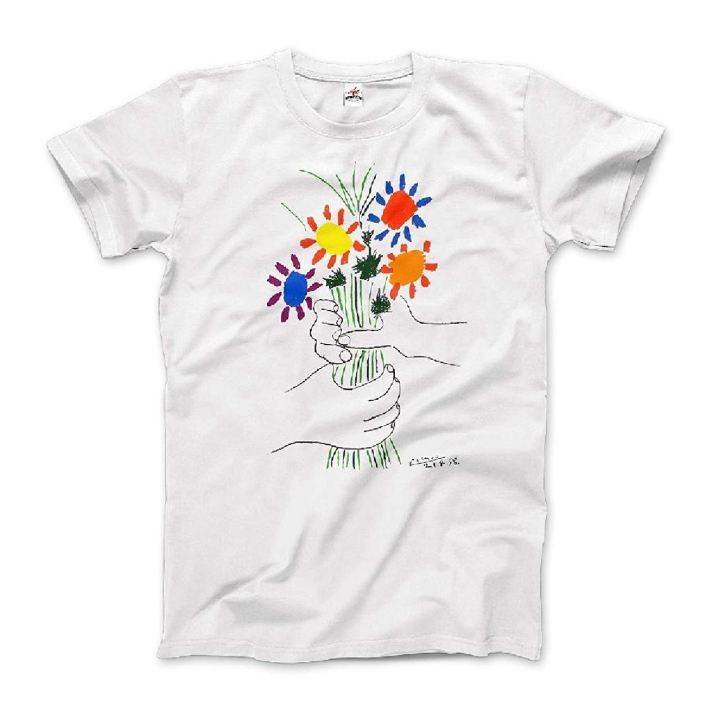 Picasso - Bouquet of Peace 1958 Artwork T-Shirt (Adults, Kids, Short & Long Sleeve)