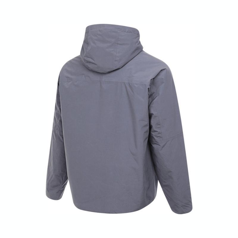 Timberland Solid Color Comfortable Hooded Zip-Up Long Sleeve Jacket Men Jackets Bright-Steel-Blue A44BF-073