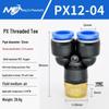 Copper Corrosion-Resistant Pneumatic Quick Connector Fitting for Air Compressors