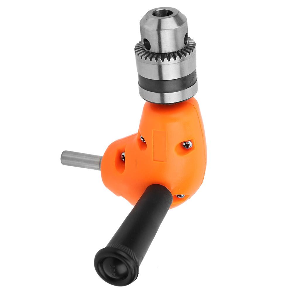 90 Degree Right Angle Drill Attachment Portable Compact Punch Adapter Attachment Tool
