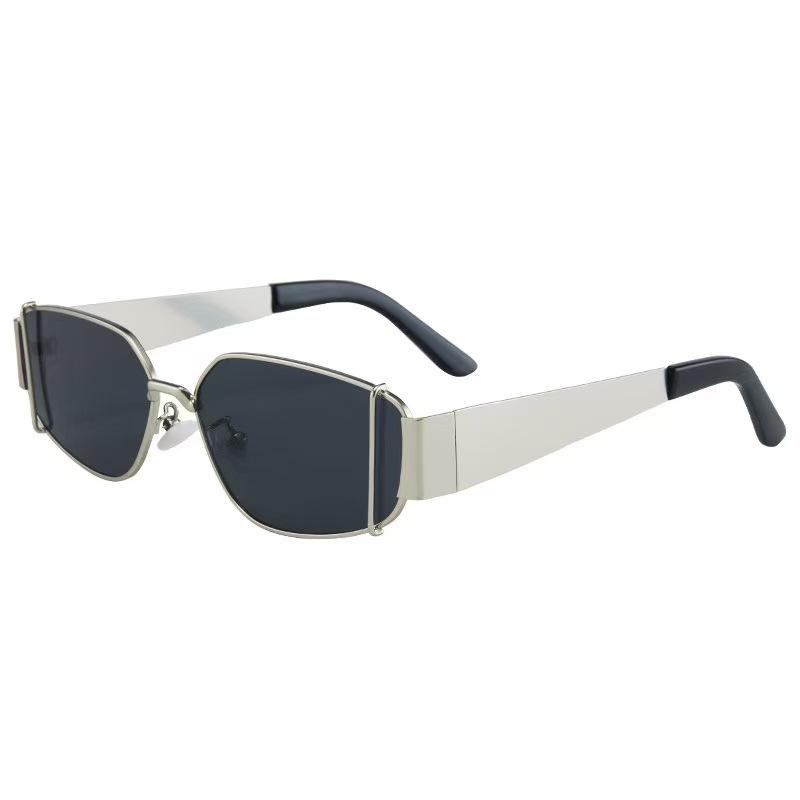 Nowe Stylowe Designerskie Okulary Przeciwsłoneczne Damskie Kształt Wielokąta Antyrefleksyjne Damskie Okulary Przeciwsłoneczne Vintage Retro Męskie Okulary Przeciwsłoneczne