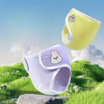 1 Pacote Fralda para Cão para Teddy - Absorventes Higiênicos para Cadelas no Cio, Fralda de Papel Anti-Incomodação, À Prova de Fugas e Absorvente de Humidade