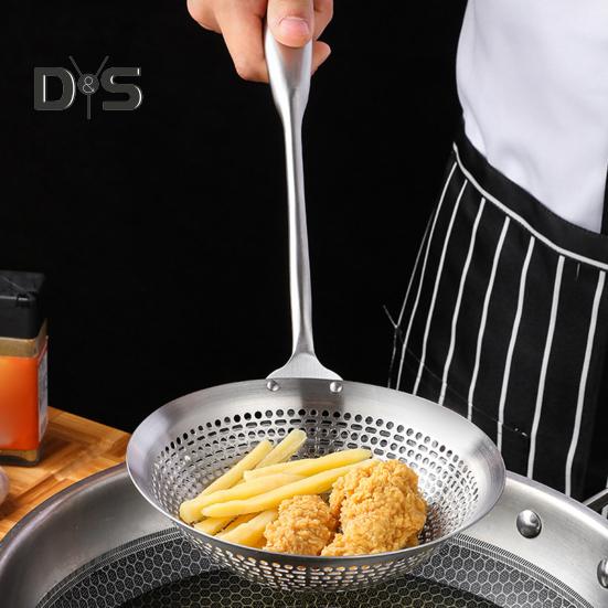 Super Wind Ölsieb, multifunktional, hitzebeständig, Edelstahl, feinmaschig für den Haushalt, für die Küche