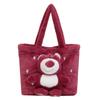Plush Cute Lotso Small Crossbody Bag Sweet Street Handbag For Girls