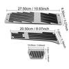 Aluminium Alloy Car Pedals Rest Silver For BMW X1 M3 E30 E36 E39 E46 E87 E90 E91 E92 E93 Car-Styling Fashion