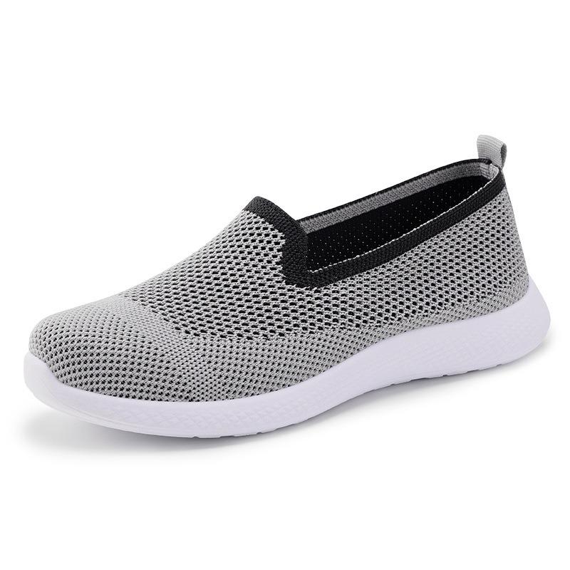 Shoes Women's Summer Shallow Mouth Women's Shoes Single Shoes One Pedal Mother Shoes Casual Shoes Soft Sole Not Tired Feet Flat Shoes