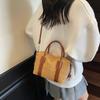 Classic Canvas Duffel Bag with Leather Trim and Adjustable Strap Perfect for Travel and Everyday Use