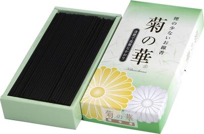 Nízkokouřové kadidlo Baikundou, Kiku no Hana (Květ chryzantémy), Volně baleno, Vyrobeno v Japonsku, Ostrov Awaji, Kadidlo Baikundou, Aromaterapie, Domov