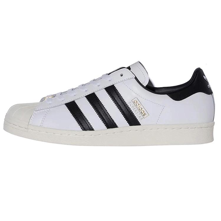 New Adidas Originals Superstar 80s Bape White Black