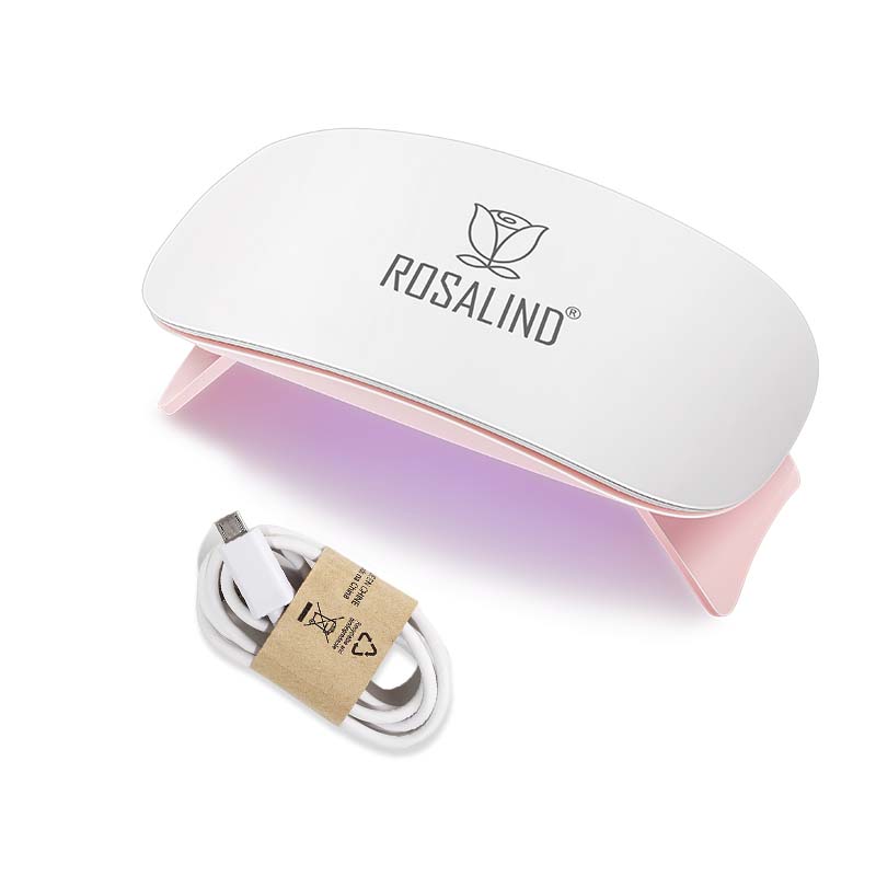 

ROSALIND 8 Вт сушилка для ногтей, удобная в использовании мини-USB УФ-лампа для отверждения гель-лака для ногтей, 8 светодиодов, инструмент для маникюра, гель-сушилка для ногтей