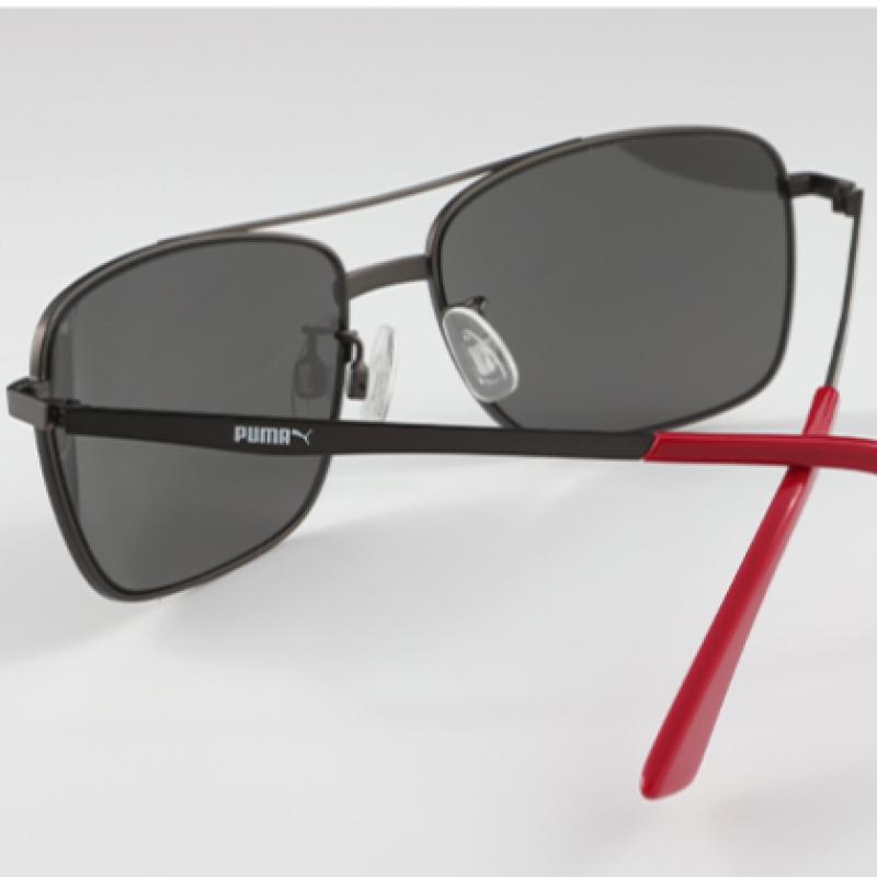 Puma Galleria Puma Sonnenbrille Pe0004s 010 Boeing Metal Herren Damen