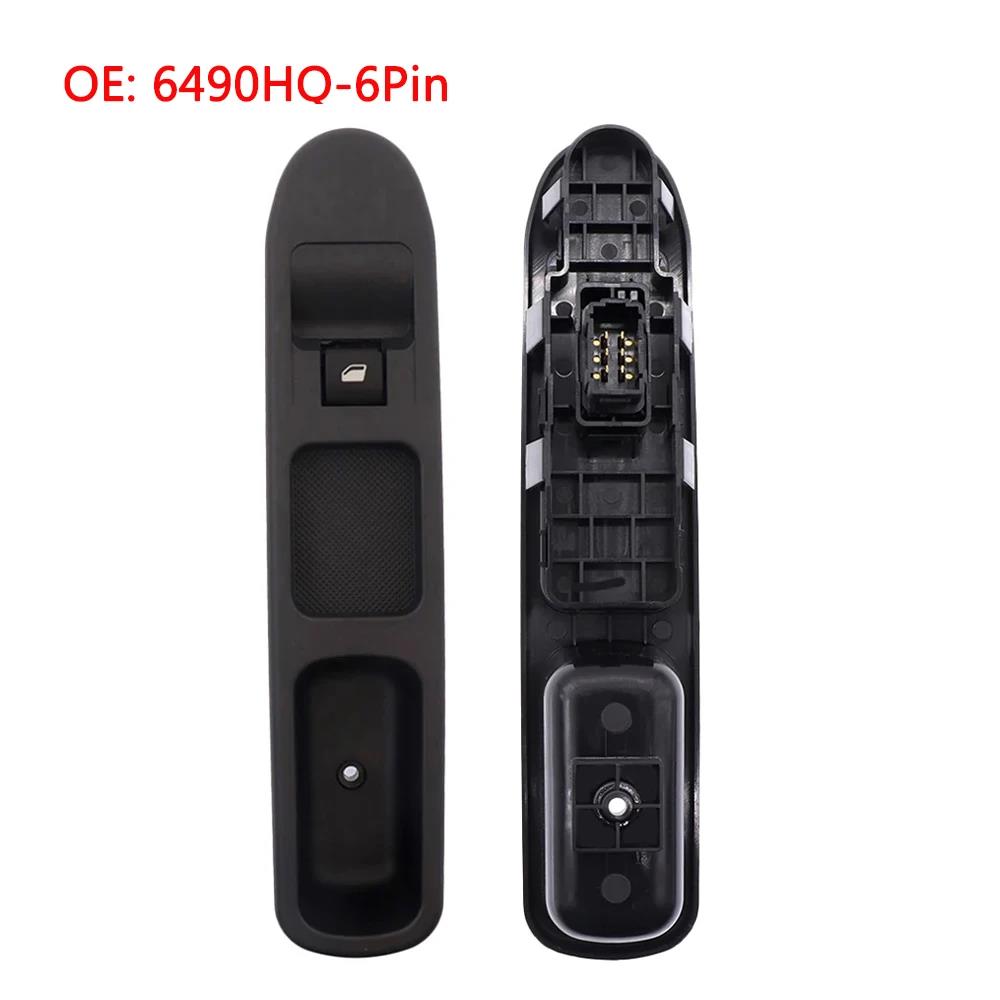 Electric Power Window Control Switch for Peugeot 207 307 For Citroen C3 Picasso 2000+ 6554KT 6554QC 6490EH 6490HQ 6554QF 6554QG