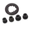 RC Car Gear Set Steel 35T Spur Gear 11T?14T Motor Pinion Gear Replacement for TRAXXAS 1/5 X?Maxx 6S 8S RC Car