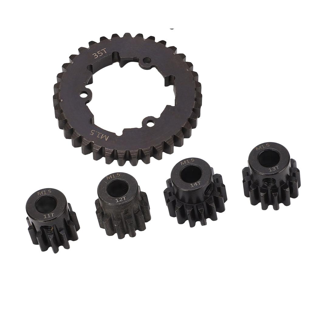 RC Car Gear Set Steel 35T Spur Gear 11T?14T Motor Pinion Gear Replacement for TRAXXAS 1/5 X?Maxx 6S 8S RC Car