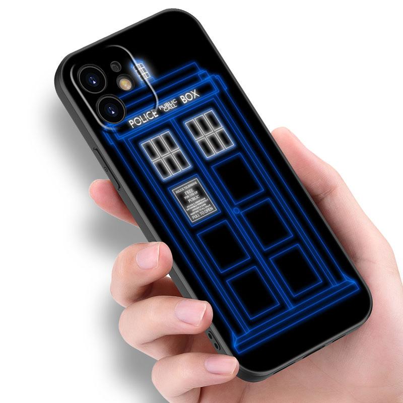 

Чехол Tardis Box «Доктор Кто Ван Гог» для Apple iPhone 14 13 12 Mini 11 Pro Max 7 8 XR X XS 7 8 Plus SE 2020 2022, мягкий чехол iPhone SE 2022