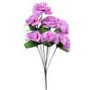 Bouquet of 7 Pink Roses, 44cm In Size and 10cm In Diameter