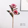 3D-Gefühl Baumwoll-Magnolienblüte Heimfotografie Dekoration Blume Weiches Hochzeitsornament Kunstblume