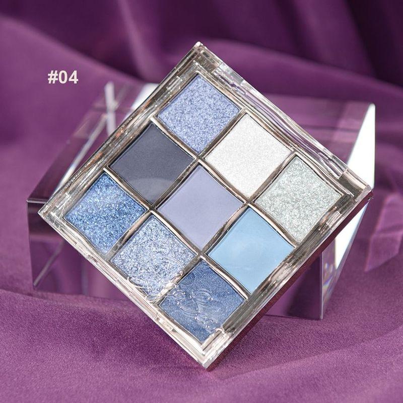 Gege Bear - Light Phantom 9 Colors Eyeshadow Palette - 4 Types