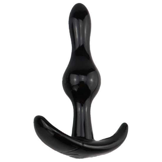 Anal Massager Kreativer komfortabler transparenter Perlen-Buttplug für Erwachsene