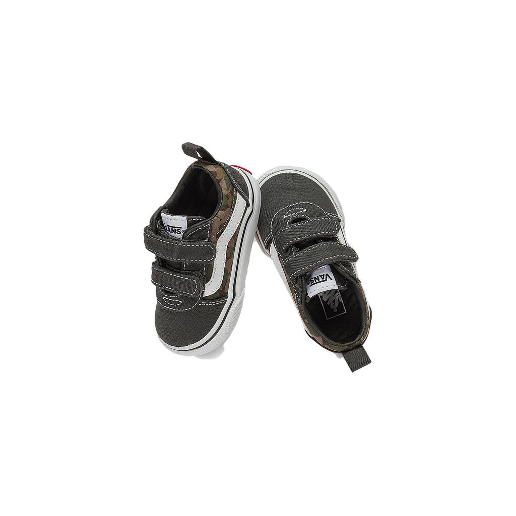 Vans Ward Comfortable Versatile Low-Top Walking Shoes Camouflage Baby sneaker VN0A4BTFMCG